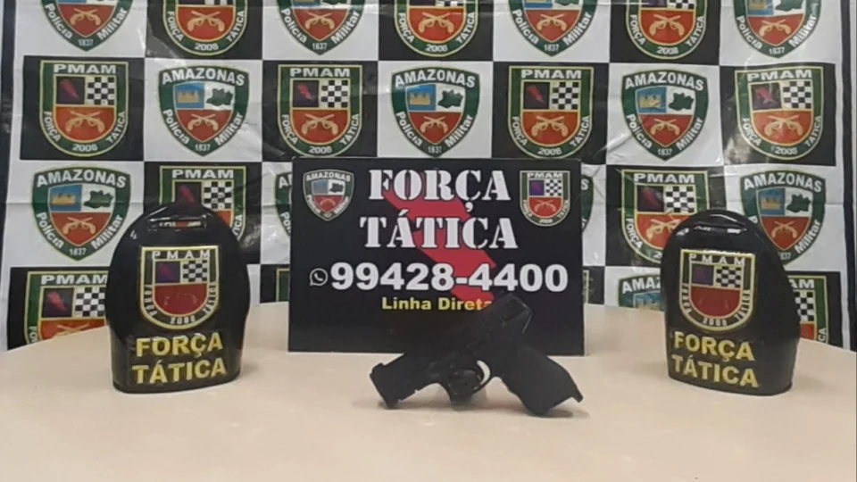 Homem é preso pela Força Tática após roubar moto na Zona Leste