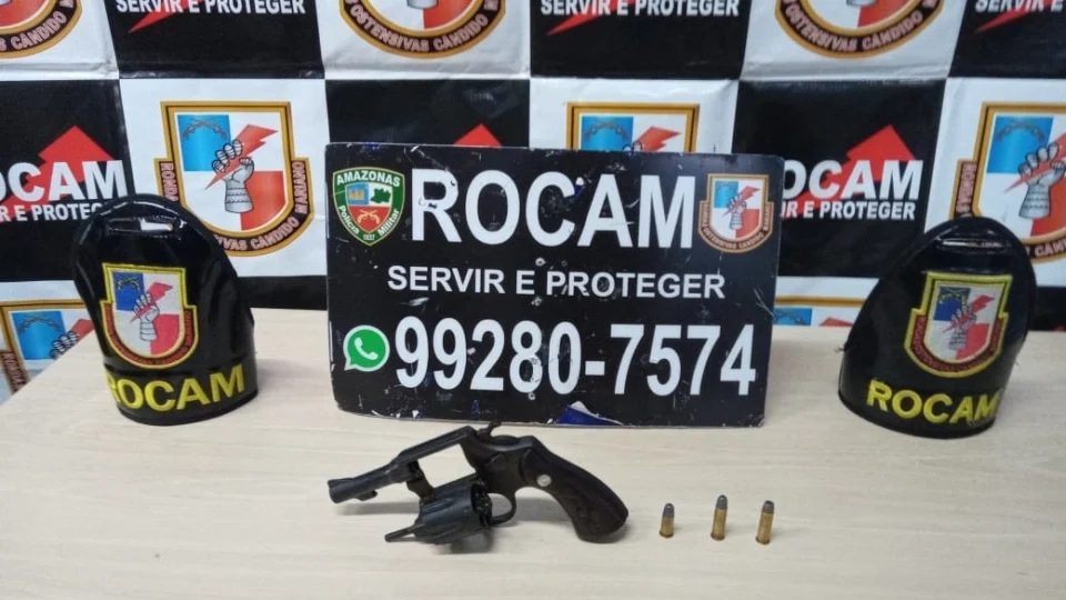 Foragido da justiça é detido pela Rocam motos na zona Norte da Cidade