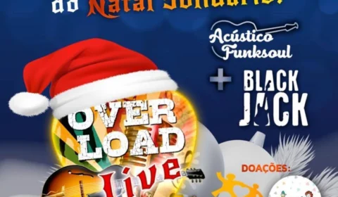 Live solidária:  “OVERLIVE: o som do Natal solidário” será transmitido pelo  YouTube; Veja!