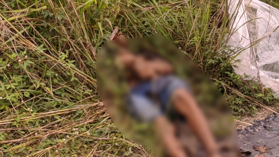 Homem pode ter sido morto estrangulado pelo tribunal do crime, em Manaus