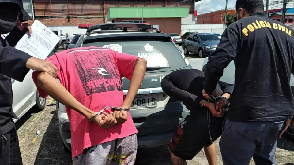 Polícia Civil prende três indivíduos pelo duplo homicídio ocorrido no Lago Azul