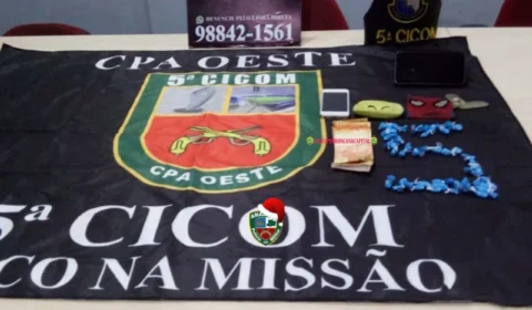 Polícia prende casal por tráfico de drogas no São Raimundo