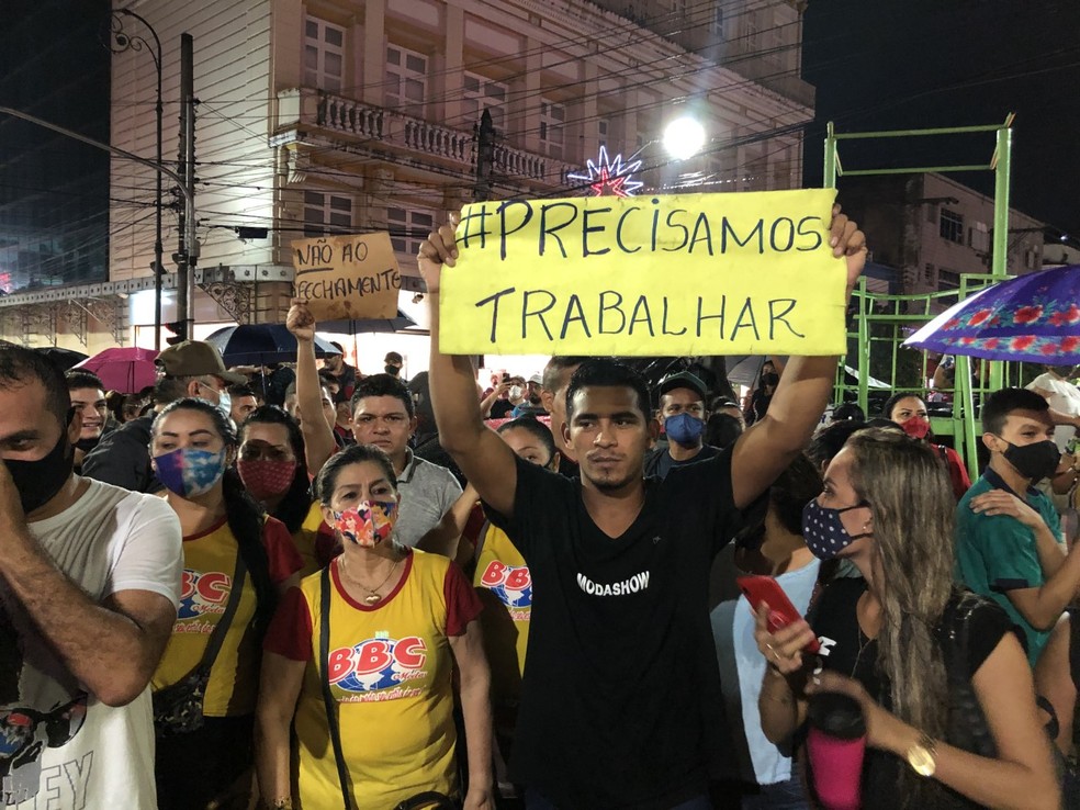 Manaus protesto 