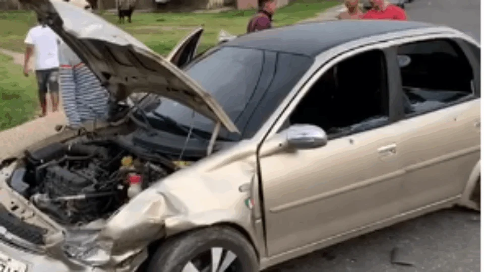 Jovem é metralhado dentro do carro no Viver Melhor; Veja!