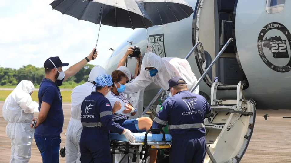 Mais 11 pacientes são transferidos do Amazonas para hospital do Maranhão; Confira imagens!