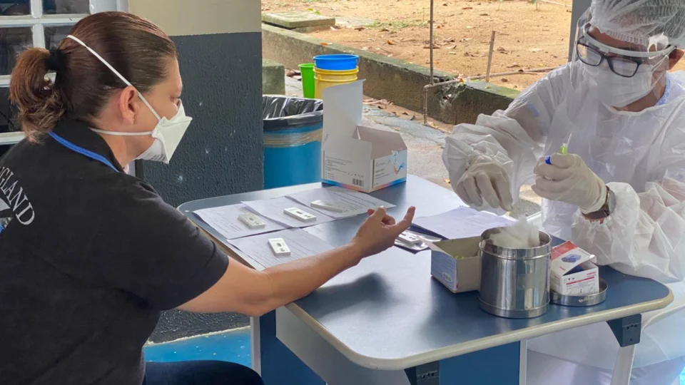 Delegacia Geral realiza testes de Covid-19 para servidores em Manaus