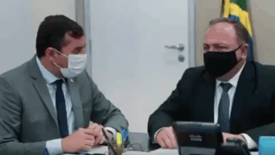 VEJA VÍDEO – Em reunião com o governador, Ministro da Saúde sugere que vacinação contra Covid-19 no Brasil possa começar pelo Amazonas