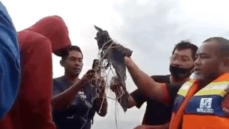 Vídeo – destroços começam a ser encontrados na Indonésia durante buscas por avião que desapareceu