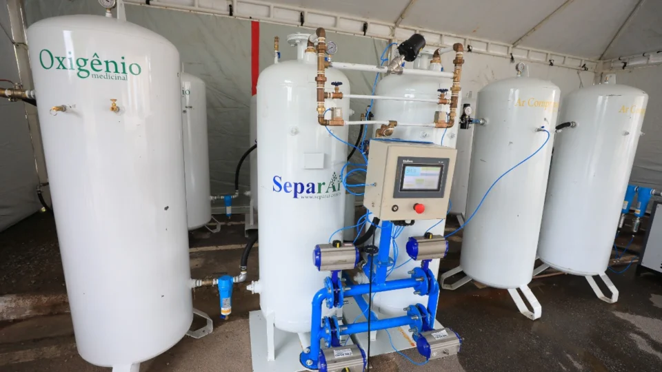 Capacidade de armazenamento de oxigênio medicinal é duplicada em Itacoatiara e Manacapuru