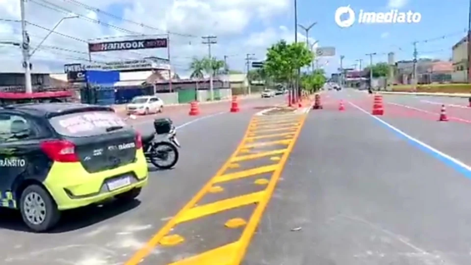 Viaduto na Max Teixeira é interditado horas depois da inauguração