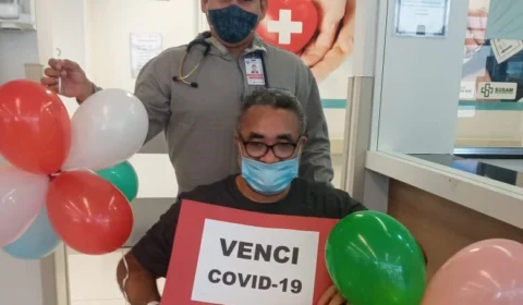 Paciente do grupo de risco vence a Covid-19 após 28 dias internado; Família agradece a Deus pelo milagre