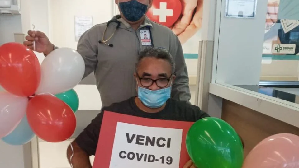 Paciente do grupo de risco vence a Covid-19 após 28 dias internado; Família agradece a Deus pelo milagre