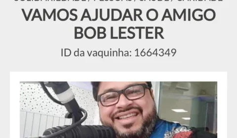 Radialista é diagnosticado com Covid-19 e família faz vaquinha virtual para ajudar em tratamento
