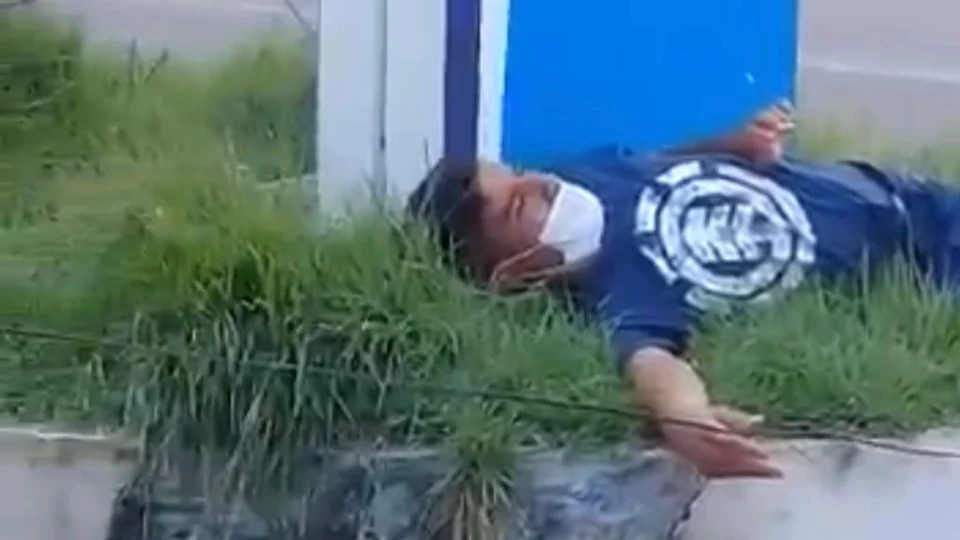 Veja Vídeo de vítima da Covid-19 agonizando