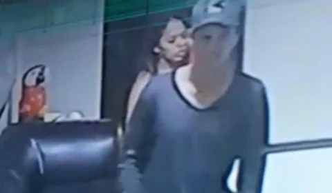 Casal assalta hotel e bandido ainda exige cerveja gelada; Veja o vídeo!