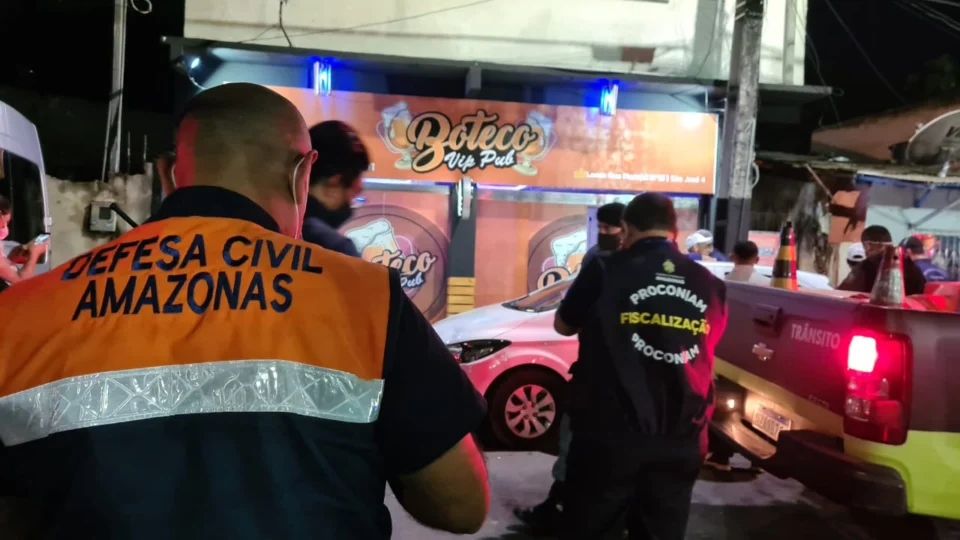 Estabelecimentos descumprem decreto é são flagrados pela CIF em Manaus ; Veja vídeo.