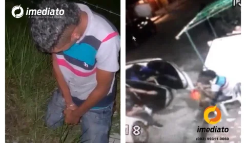 Terror – Vídeo mostra jovem sendo sequestrado e em seguida assassinado no Distrito Industrial – Imagens fortes