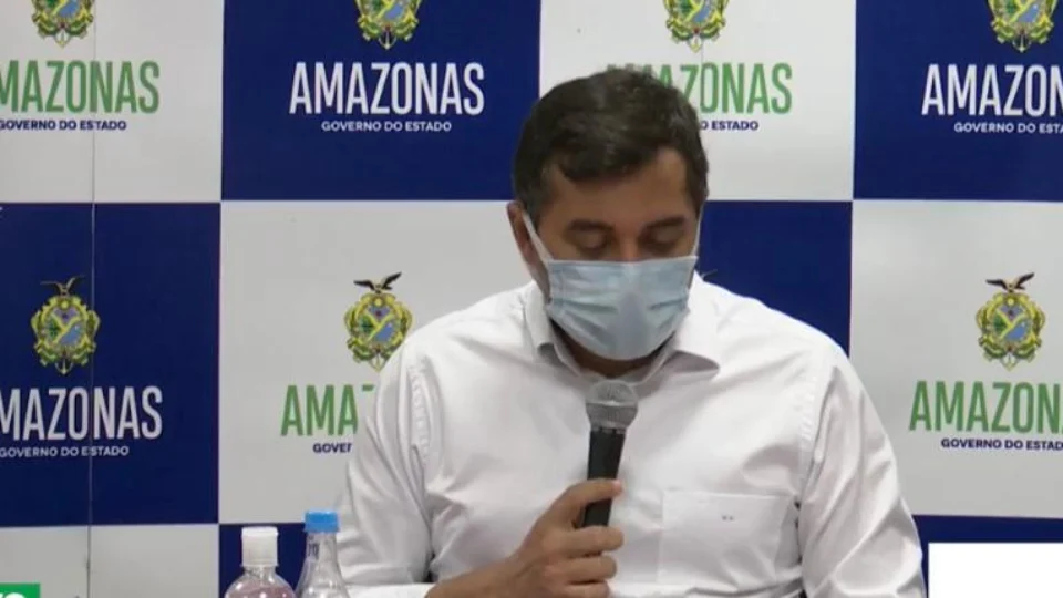 Governador Wilson Lima anuncia toque de recolher e proíbe transporte público no AM; Veja!
