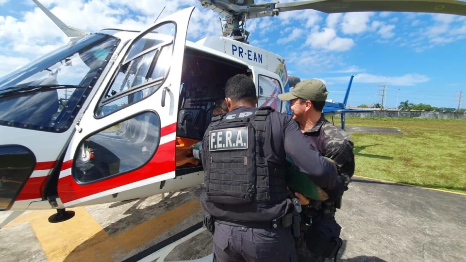 Veja o vídeo do embarque dos cilindros