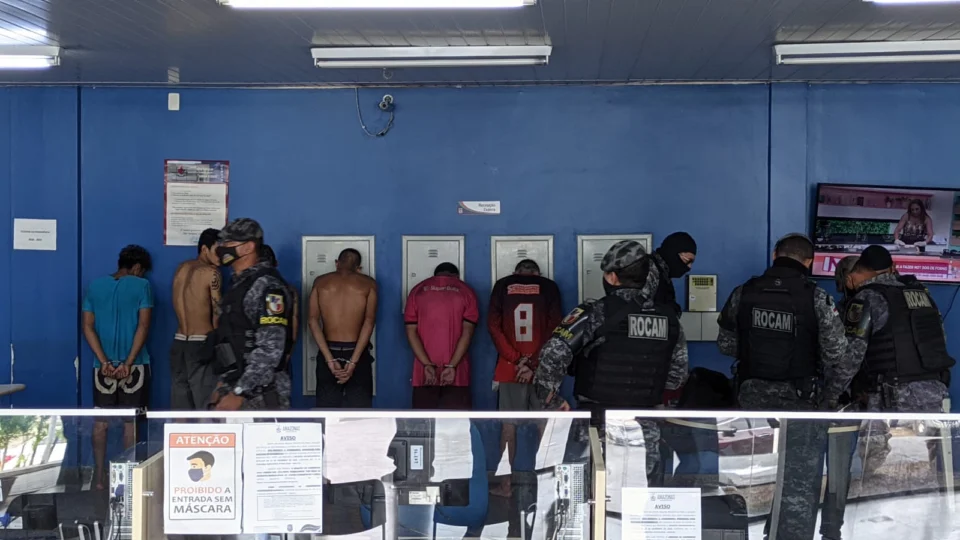 Rocam prende, na zona Leste, seis homens envolvidos em homicídios na capital