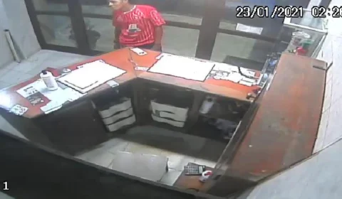 PC procura suspeito de homicídio ocorrido em hotel no Centro de Manaus;Veja vídeo