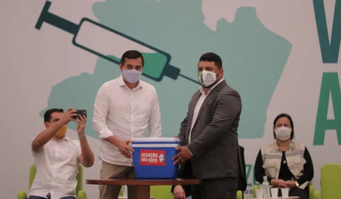 Campanha de vacinação contra Covid-19 no Amazonas é oficialmente aberta – VEJA VÍDEO!