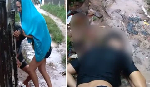 Mãe se desespera ao encontrar filho morto em Itacoatiara ; Veja.