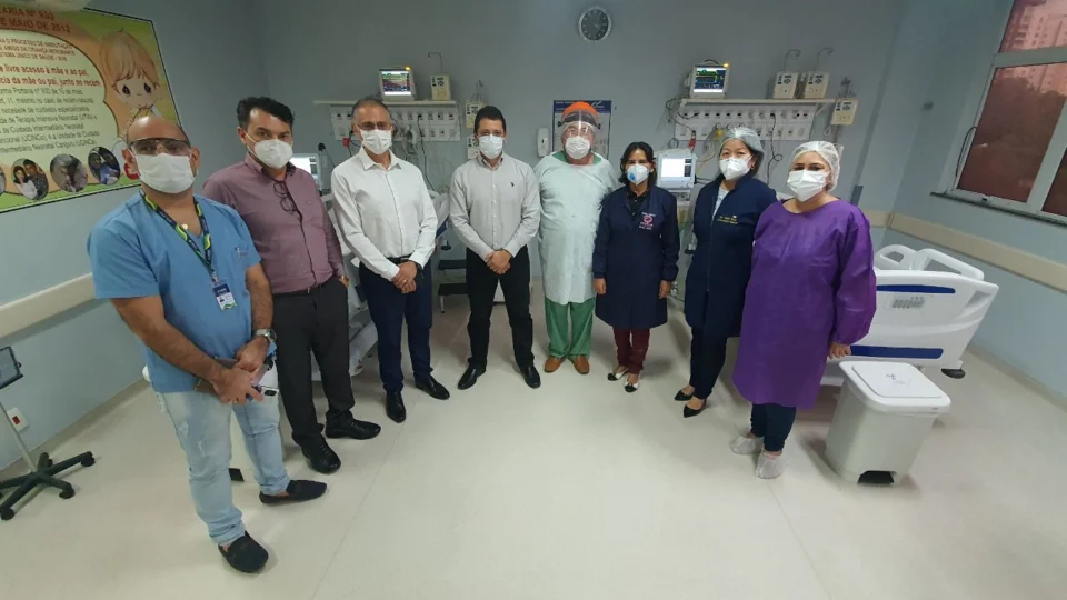 Em visita ao Instituto da Mulher, presidente do CRM diz que decisão de abrir leitos para Covid-19 na unidade é coerente