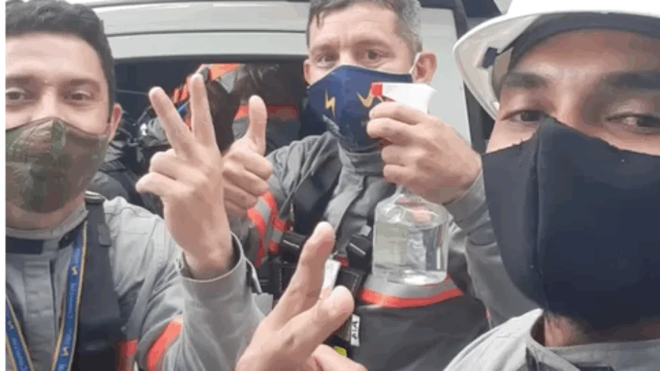 VEJA VÍDEO! Mesmo em situação de calamidade pública, funcionários da Amazonas Energia debocham de corte de energia