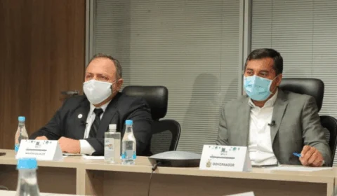 Wilson Lima e ministro Pazuello anunciam que Amazonas inicia Plano de Aceleração de Vacinação da Amazônia