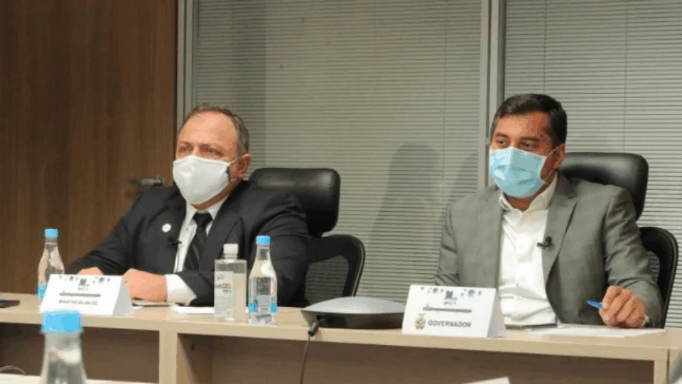 Wilson Lima e ministro Pazuello anunciam que Amazonas inicia Plano de Aceleração de Vacinação da Amazônia