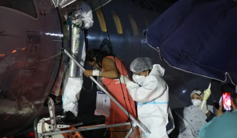 Nas últimas 24h, 27 pacientes  do interior do AM foram transferidos para tratamento contra a Covid-19