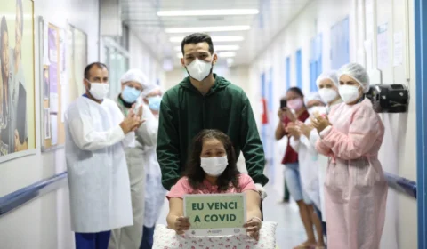 Novas altas de pacientes recuperados da Covid-19 são registradas no HPS Platão Araújo