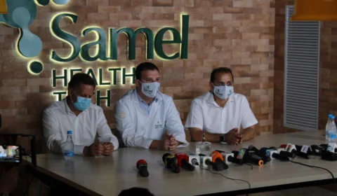 Samel e pesquisadores anunciam resultados positivos em uso de medicamento contra Covid-19 testado no AM