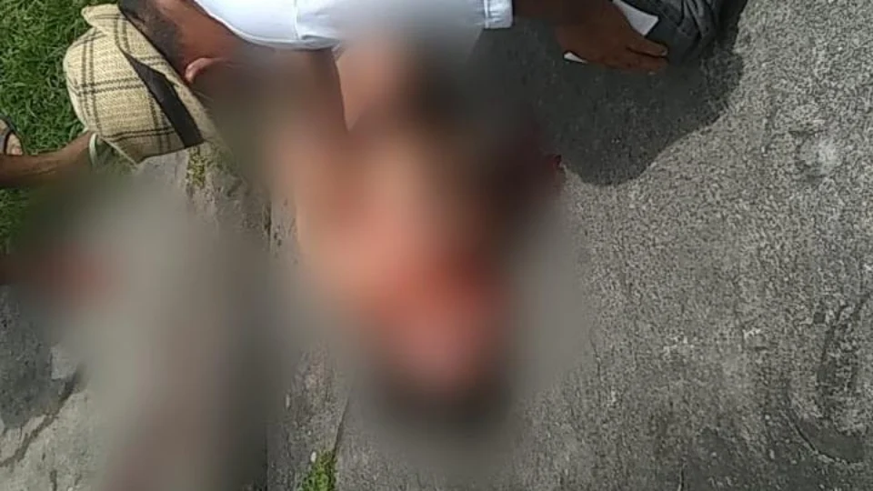 VEJA VIDEO; Suspeito de assalto é brutalmente espancado em Manaus