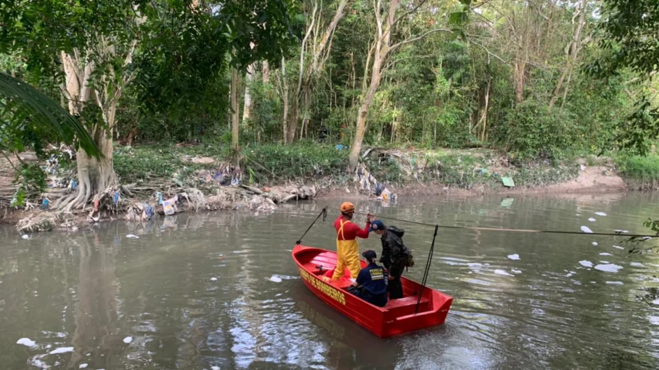 Ossada é encontrada em igarapé atrás de motel na av. Ephigenio Sales, em Manaus