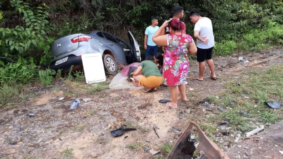 Grave acidente de trânsito deixa 3 feridos e 1 morto no km 92 da BR-174