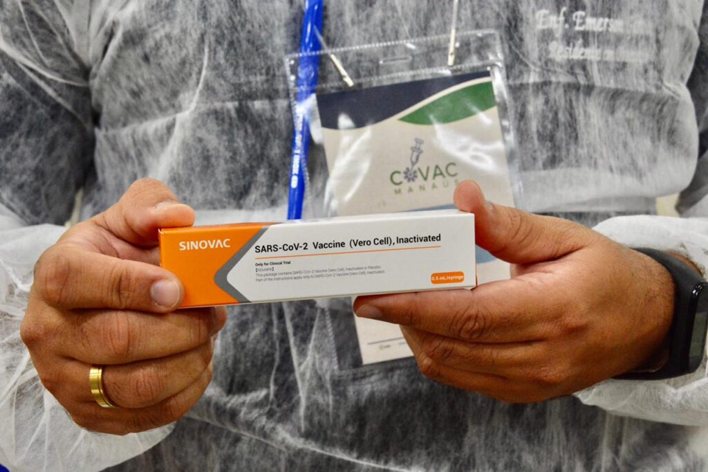 Estudo CovacManaus alcança marca de 1 mil participantes vacinados nesta terça (23).