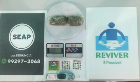 Mulher é flagrada com drogas nas partes íntimas em tentativa de visitar o marido no Compaj