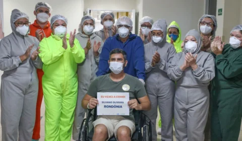 Recuperado! Primeiro paciente transferido de Rondônia por meio da “Operação Gratidão” recebe alta do HPS Delphina Aziz