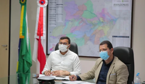 Wilson Lima participa da primeira reunião do novo ministro da Saúde com governadores