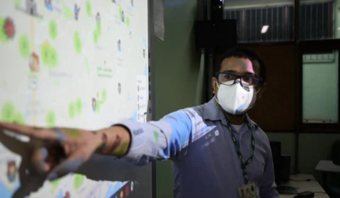 Covid-19: UEA desenvolve mapa que permite população sinalizar casos da doença