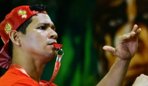 Peara do Boi Garantido ministra oficina online para quem deseja aprender o ritmo do boi-bumbá