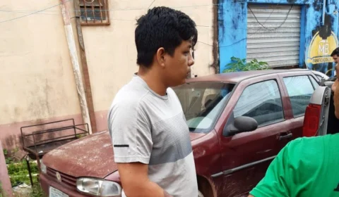 Veja vídeo: “Piratas do Asfalto” são presos após um tentar fugir pelado