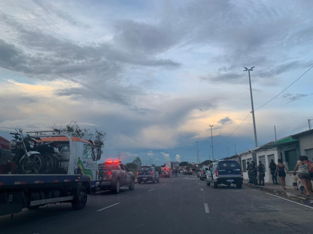SSP-AM desarticula “rolezinho” na Ponte do 7, bairro Novo Aleixo