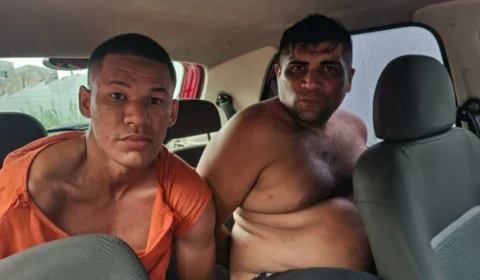 Veja vídeo: Trio é preso após imagens de segurança registrar a ação de agressão a uma mulher