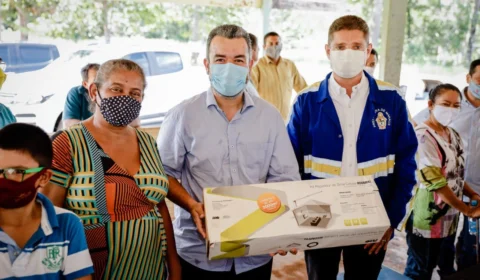 Peixoto comemora compromisso de David e Rotta em finalizar Ramal na Zona Rural de Manaus