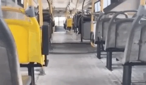 Vídeo mostra teste do viaduto do Manoa e impressiona com balance brusco de ônibus