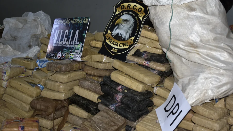 Operação Guilhortina: Polícia apreende 1,6 tonelada de drogas em Novo Airão