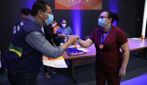 Covid-19: Profissionais de saúde da SES-AM recebem homenagem